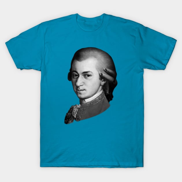 Wolfgang Amadeus Mozart T-Shirt by TheMusicophile